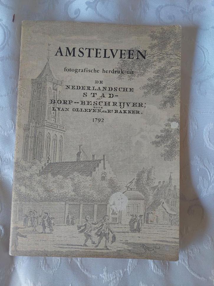 Amstelveen - 1792, Nederlandse Stads- en Dorpbeschrijver, Boeken, Geschiedenis | Stad en Regio, Gelezen, Ophalen of Verzenden