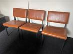 Super leuke eetkamerstoelen, Ophalen, Gebruikt, Bruin, Drie