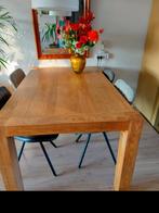 Zware robuuste tafel met uittrekblad, Ophalen, Vijf personen of meer, Rechthoekig, 200 cm of meer