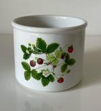 Portmeirion Summer strawberries plantenpot, Rond, Ophalen of Verzenden, Zo goed als nieuw, Minder dan 25 cm
