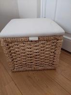 Rieten mand met deksel 30x30 30 cm, Ophalen, Minder dan 50 cm, 50 tot 100 cm, Zo goed als nieuw