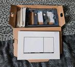Geberit Sigma20 / Sigma30 Bedieningspaneel - Wit/Chroom, Ophalen of Verzenden, Nieuw, Chroom, Toilet