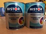 Histor Perfect Finish Wandtegel ZIJDEGLANS, Ophalen, Overige kleuren, Nieuw, Verf