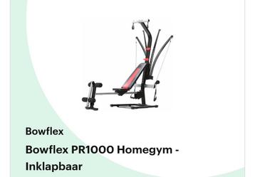 Bowflex PR1000 Homegym inklapbaar  beschikbaar voor biedingen