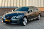Lexus GS 450H Hybrid 2008 Grijs met afneembare Trekhaak, Auto's, Achterwielaandrijving, Zwart, 2000 kg, Leder