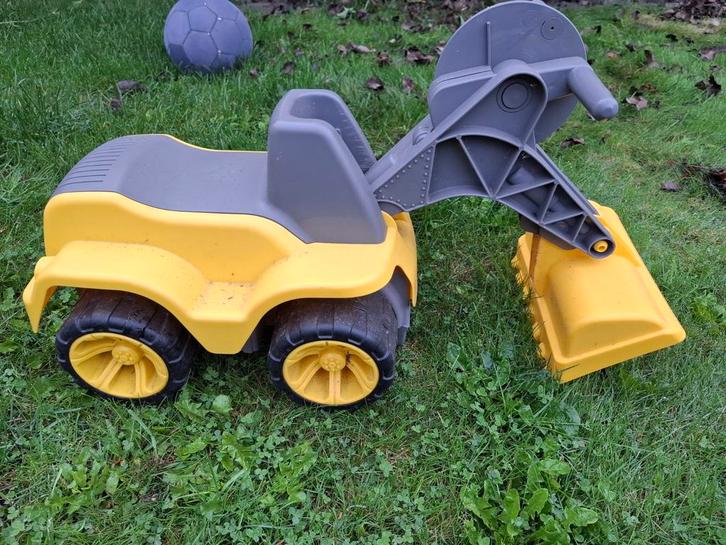 Zit Graafmachine voor Zandbak big power worker maxi, Kinderen en Baby's, Speelgoed | Buiten | Voertuigen en Loopfietsen, Gebruikt