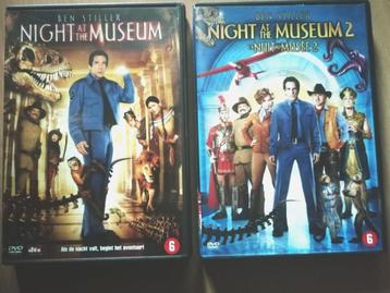 night at the museum ( set - delen 1 en 2 ) stiller en deniro beschikbaar voor biedingen