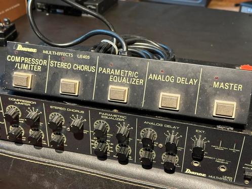 Ibanez UE-405 Multi-Effect 1980, Muziek en Instrumenten, Effecten, Gebruikt, Chorus, Delay of Echo, Equalizer, Compressor, Multi-effect