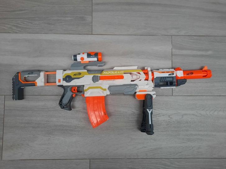 Nerf N-Strike Modulus, Kinderen en Baby's, Speelgoed | Overig, Gebruikt, Jongen of Meisje, Ophalen of Verzenden