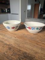 Boerenbont Schalen Set, Gebruikt, Porselein of Keramiek, Schaal, Rond