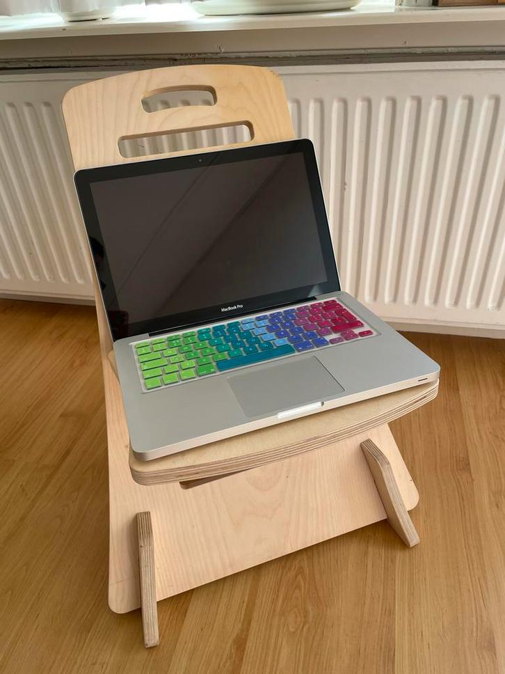 Houten Bureauverhoger, Diversen, Bureau-accessoires, Zo goed als nieuw, Ophalen