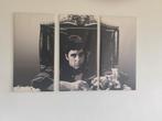 Tony Montana 3 luik schilderij bieden, Huis en Inrichting, Woonaccessoires | Schilderijen, Tekeningen en Foto's, Ophalen of Verzenden