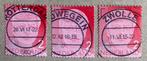 NVPH 3374 Koning WA NL2 2015, 3 verschillende stempels, Ophalen of Verzenden, Na 1940, Gestempeld