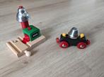 Brio bel wagon en brio bel signaal, Kinderen en Baby's, Speelgoed | Houten speelgoed, Gebruikt, Ophalen of Verzenden