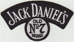 Jack Daniels stoffen opstrijk patch embleem #2, Ophalen of Verzenden, Nieuw, Overige typen