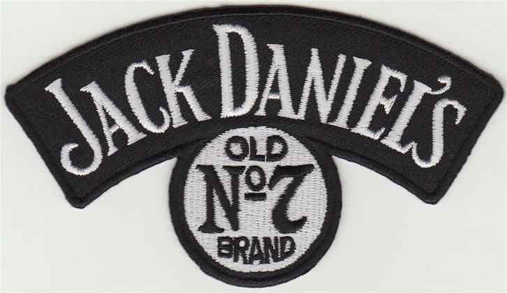 Jack Daniels stoffen opstrijk patch embleem #2, Verzamelen, Merken en Reclamevoorwerpen, Nieuw, Overige typen, Ophalen of Verzenden