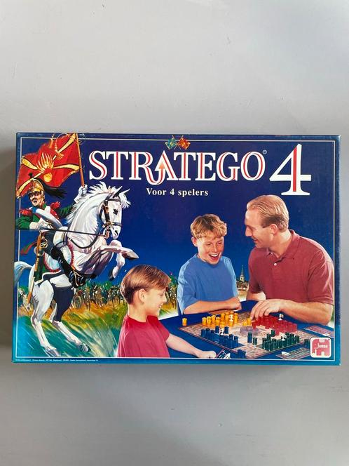 Stratego 4, Hobby en Vrije tijd, Gezelschapsspellen | Bordspellen, Zo goed als nieuw, Drie of vier spelers, Ophalen of Verzenden