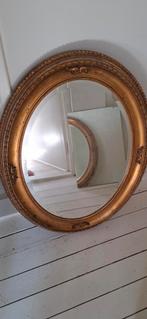 Spiegel antiek barok, vintage, Ophalen, Ovaal, Minder dan 100 cm