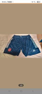 Gedragen Ajax broek - Maat XL, Blauw, Ophalen of Verzenden, Gedragen, Maat 46/48 (XL) of groter