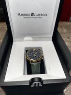 Maurice Lacroix EL1098 Chronograph groen met bon van 12-2022, Overige merken, Overige materialen, Polshorloge, Ophalen of Verzenden