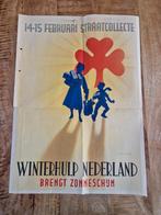 Poster winterhulp, Ophalen of Verzenden, Luchtmacht, Nederland, Foto of Poster