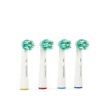 4 stuks Oral-B Cross Action opzetborstel (OptiSmile), Ophalen of Verzenden, Nieuw, Opzetborstel