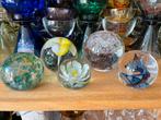 Presse papier glazen bollen, Antiek en Kunst, Antiek | Glas en Kristal, Ophalen of Verzenden