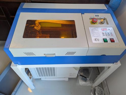 K40 40W Laser met CW5000 koeling en extra buis, Doe-het-zelf en Verbouw, Gereedschap | Overige machines, Gebruikt, Ophalen