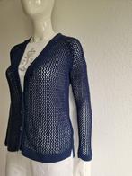 Luisa Cerano vest. Maat 36/38, Blauw., Blauw, Nijmegen, Verhip-vintage.nl, Ophalen of Verzenden
