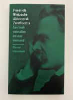 Friedrich Nietzsche - Aldus sprak Zarathoestra, Boeken, Ophalen of Verzenden, Zo goed als nieuw, Friedrich Nietzsche