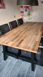 SKOGSTA eettafel, zonder stoelen! 6 tot 8 personen, Ophalen, Zo goed als nieuw, 4 tot 6 stoelen
