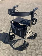 Binnen en buiten rollator met dienblad nieuw model 2025, Ophalen of Verzenden, Opvouwbaar, Nieuw