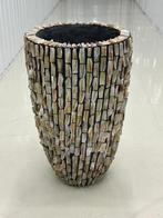 Schelpenvazen met bloesem, Ophalen of Verzenden, Zo goed als nieuw