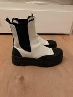 Pavement wit lederen laarzen ZGAN, Kleding | Dames, Schoenen, Ophalen of Verzenden, Zo goed als nieuw, Wit, Hoge laarzen