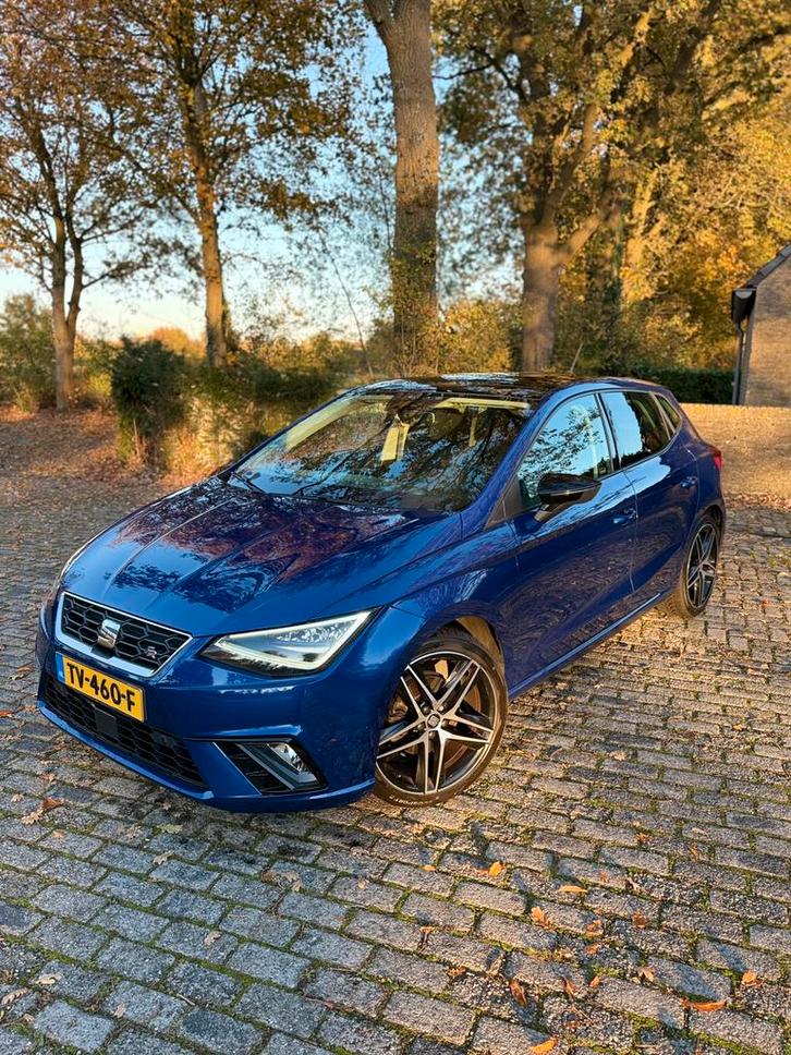 Seat Ibiza 1.6 TDI Fr 95pk 2018 Blauw, Auto's, Seat, Particulier, Diesel, Hatchback, Handgeschakeld, Origineel Nederlands, Blauw