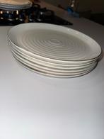 Borden set - 6 Borden, Huis en Inrichting, Keuken | Servies, Ophalen, Gebruikt, Keramiek, Bord(en)