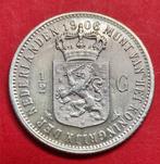 Halve gulden 1906. Zfr., ½ gulden, Zilver, Ophalen of Verzenden, Koningin Wilhelmina