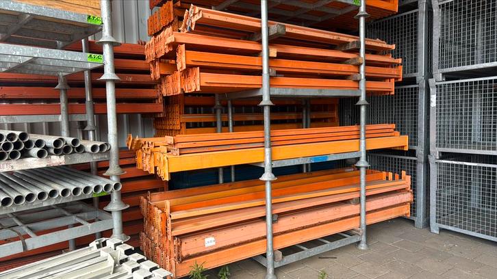 Palletstelling stelling Nedcon NR liggers 270-300-330cm, Zakelijke goederen, Kantoor en Winkelinrichting | Magazijn, Stelling en Opslag