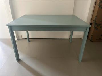 IKEA kindertafel grijsblauw beschikbaar voor biedingen