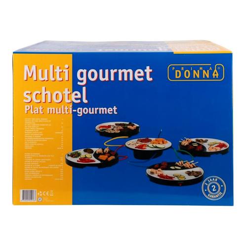 Donna-Dinner4All Multi Gourmet Set, Witgoed en Apparatuur, Gourmetstellen, Nieuw, 4 t/m 7 personen, Ophalen