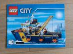 Lego City 60095 Deep Sea Exploration Vessel Diepzee, Ophalen of Verzenden, Zo goed als nieuw, Complete set, Lego