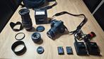 Canon EOS 4000D 18-200mm / 50mm lens + extras, Ophalen, Spiegelreflex, Canon, Zo goed als nieuw