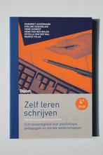 PABO Studieboek: Zelf Leren Schrijven, Boeken, Studieboeken en Cursussen, Ophalen of Verzenden, Beta, Zo goed als nieuw, HBO