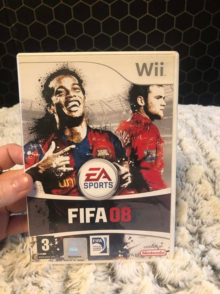 FIFA 08 - Wii - Voetbalgame, Gebruikt, 2 spelers, Ophalen of Verzenden, Vanaf 3 jaar