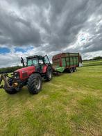 Strautman graaswagen, Ophalen