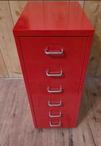 Ikea Helmer Ladekast Metaal, Ophalen, Minder dan 50 cm, Gebruikt, 5 laden of meer