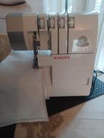 Singer 14sh754 Lockmachine met voetpedaal - Getest!, Hobby en Vrije tijd, Naaimachines en Toebehoren, Ophalen of Verzenden, Gebruikt