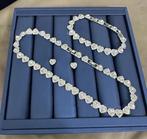 Zilver ketting set, Sieraden, Tassen en Uiterlijk, Kettingen, Ophalen of Verzenden, Nieuw, Zilver