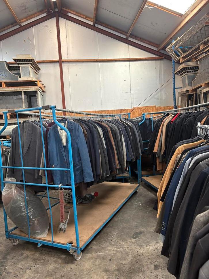 Grote partij gebruikte colberts voor restyling, Kleding | Heren, Kostuums en Colberts, Gedragen, Overige maten, Grijs, Ophalen of Verzenden