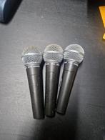 Shure SM58 gebruikte microfoons. 3 stuks, Onbekend, Nieuw, Ophalen of Verzenden, Onbekend